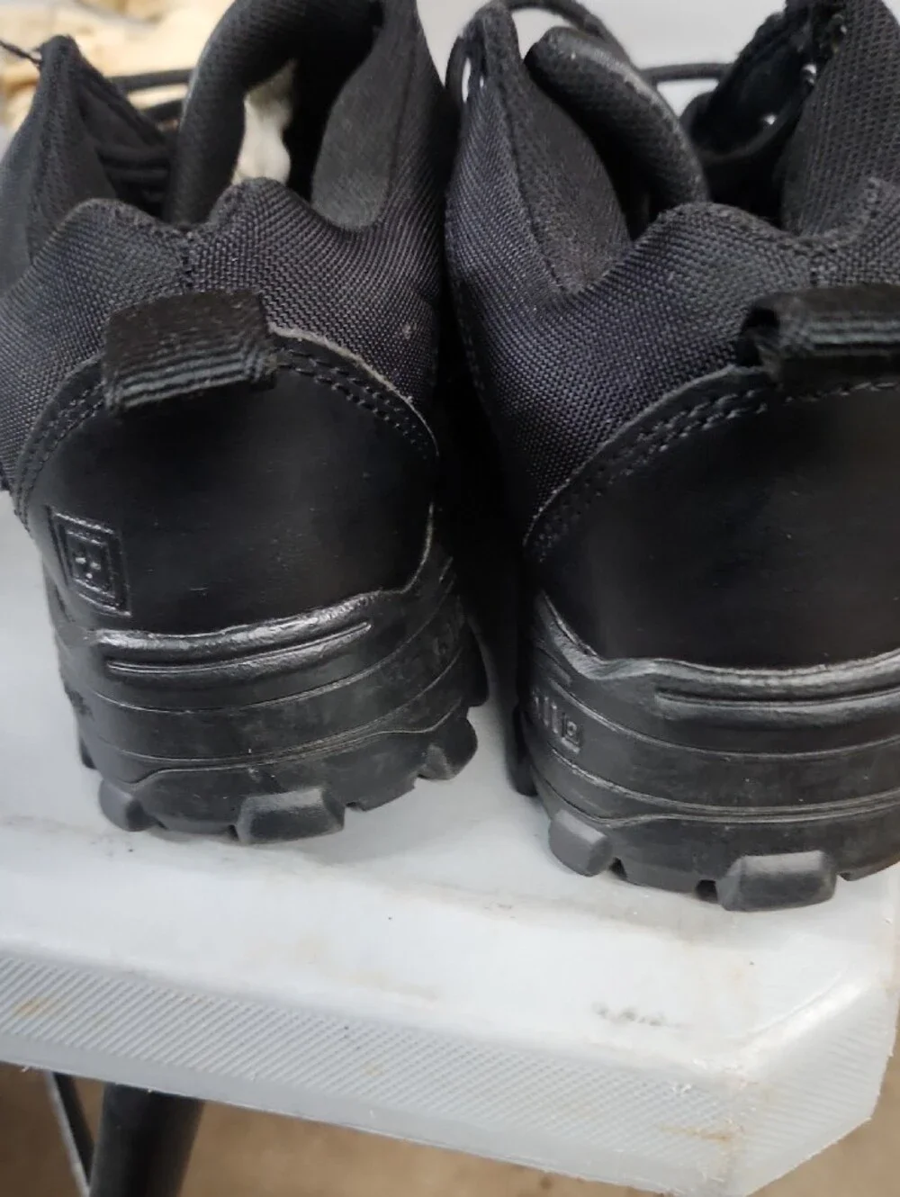 5.11 Tactical Kids Black Lace-Up Tactical Boots